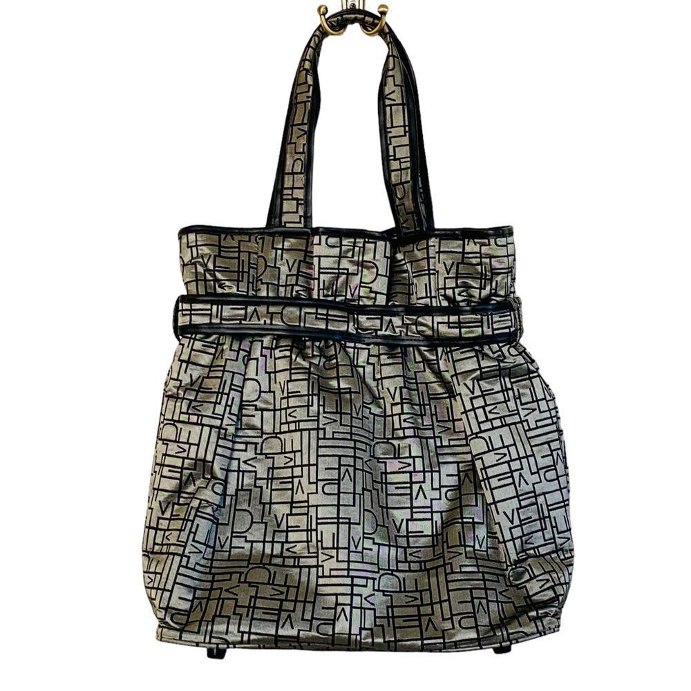 Diane Von Furstenberg DVF Large Logo Laptop Pocket Randa Travel Tote Bag NWOT - Picture 5 of 15